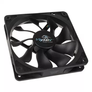 AKASA Viper 120mm behuizingventilator - zwart