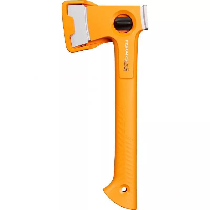Enkele bijl Fiskars 1069101, stalen kop, 330 mm lengte, oranje