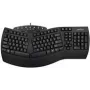 Perixx toetsenbord USB PERIBOARD-512 US zwart ergonomisch (PERIBOARD-512 US Black)