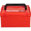 Toolbox FISCHER L-BOXX FLB 238 leeg, rood/zwart, modulaire opbergkoffer