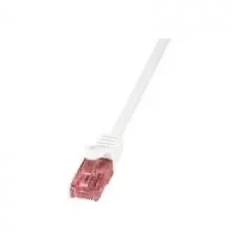 LogiLink CAT6 UTP PIMF patchkabel AWG 1 m wit (CQ2031U)