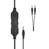 White Shark GH-2540 Elephant gaming headset, over-ear, bedraad, 50 mm drivers, afneembare microfoon, zwart