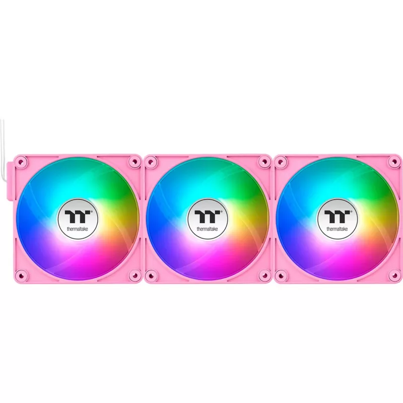 Thermaltake CT120 EX ARGB 120mm roze 3-pack behuizingsventilator