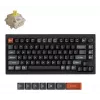 Mechanisch toetsenbord Keychron V1 Ultra 8K — 75% formaat, QWERTY, Bluetooth, RGB, zwart