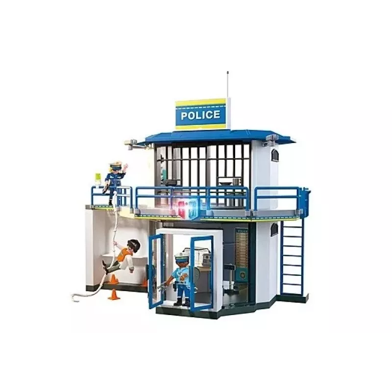 Playmobil Action Heroes 71874 politiebureau met verhoorruimte