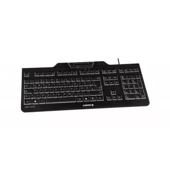 CHERRY KC 1000 SC toetsenbord USB QWERTZ Zwitsers zwart