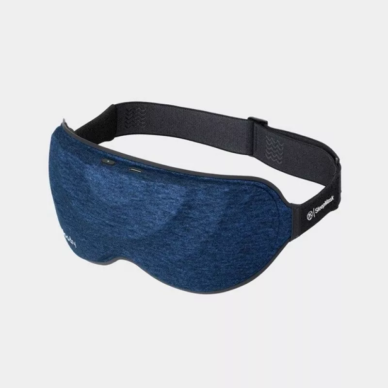 Therabody SleepMask massageapparaat face zwart, blauw