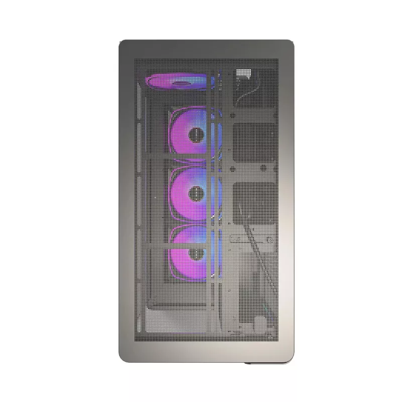Pc-behuizing Montech KING 15 PRO zwart — midi-tower voor micro ATX / Mini-ITX