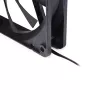 Ventilator Alphacool 24853 14 cm zwart 2000 RPM hydraulisch