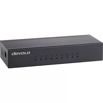devolo Ethernet-switch 8 poorten 8x Gigabit Ethernet