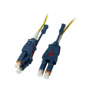 LWL-2-vezel-patchkabel 5 mtr LC-LC 9/125um OS2 Uniboot draaibaar Push/Pull AD 2mm - kabel - single- of monomodevezel (S215530)