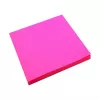 Plaknotities Forpus, neon, 75x75 mm, roze (1x80)