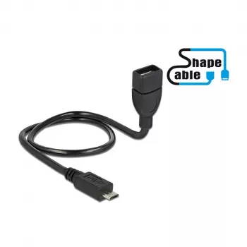 USB-kabel Micro-USB B USB A DeLOCK 83928 0,5m