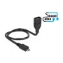 USB-kabel Micro-USB B USB A DeLOCK 83928 0,5m