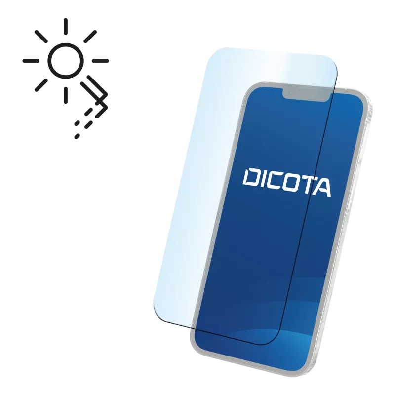 DICOTA - beeldschermfolie voor mobiele telefoon - 3H, zelfklevend - folie - voor Apple iPhone 12 mini (D80163-AG3)