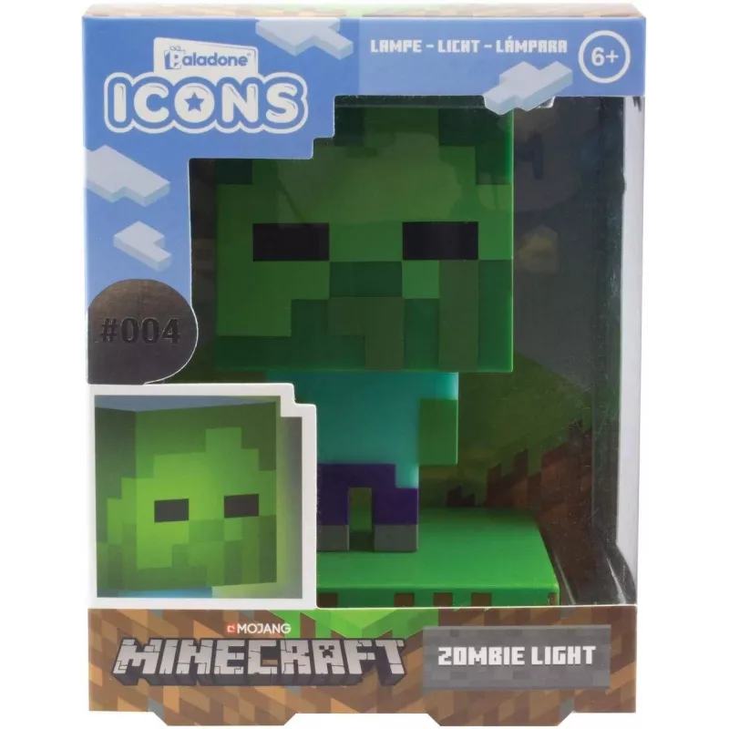 Tafellamp Paladone Light Paladone Minecraft Zombie Light PP6592MCFV4 LED
