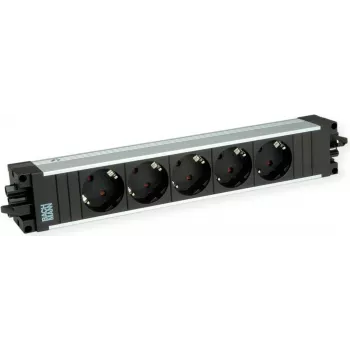 Bachmann STEP ALU 906.19145 stekkerdoos, 5x CEE 7/3 contactdozen, GST18