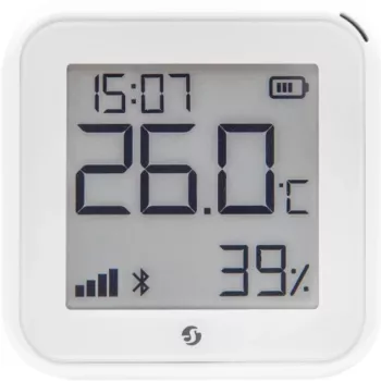 Temperatuur- en vochtigheidssensor Shelly H&T Gen3 Wi-Fi wit