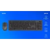 Savio KB-03 toetsenbord muis inbegrepen home/office USB QWERTY US Engels zwart