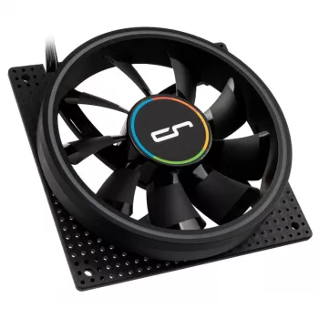 Ventilator Cryorig Crona S 120 mm zwart — 400–1700 RPM, 16,5–29,7 dB, 60.6 CFM, 2.65 mmH₂O