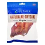 Kauwartikel voor honden PETMEX varkensoor 40 g — natuurlijk varkensoor kauwproduct voor de tandverzorging van middelgrote en grote honden