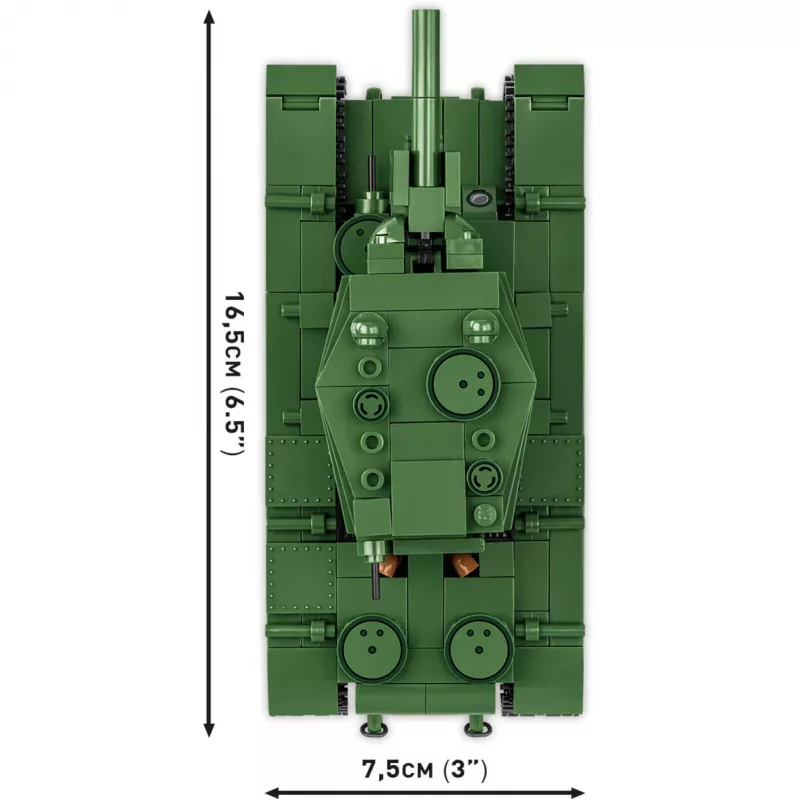 Bouwset Cobi KV-2 Tweede Wereldoorlog 510 onderdelen