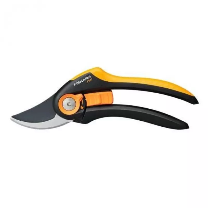 Fiskars Plus SmartFit P541 tuinsnoeischaar bypass zwart, oranje
