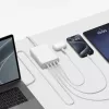 Belkin BoostCharge Pro 200 W 4-poorts USB-C GaN-wandlader, wit (WCH015VFWH)