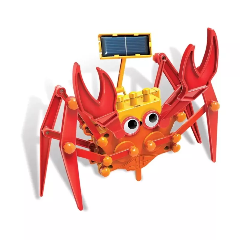 4M groen Science Hybrid Crabot – zonne-energie krabrobot bouwset – voor kinderen vanaf 5 jaar