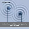 Sony IER-EX15C Headset Bedraad In-ear Gesprekken/Muziek USB Type-C Wit