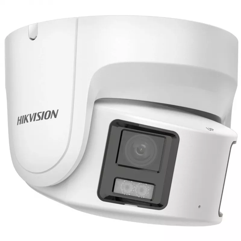 Hikvision DS-2CD2387G2P-LSU/SL (4mm)(C) ColorVu panorama-turret-IP-camera, 8 MP, 4 mm, 180°, IP67, PoE, wit