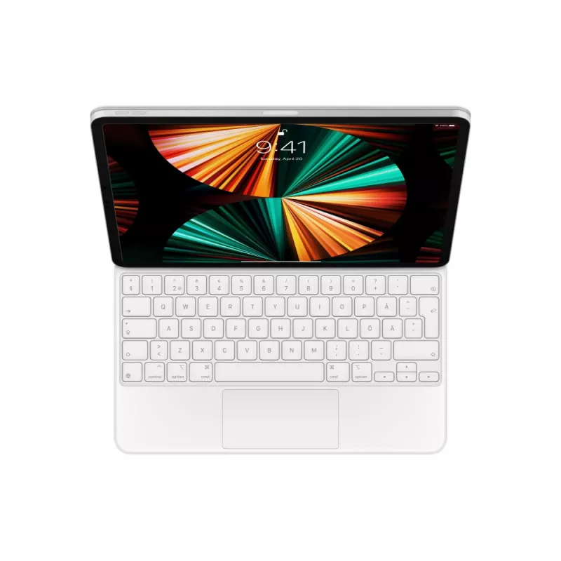Toetsenbord voor mobiel apparaat Apple MJQL3S/A QWERTY Zweeds Wit