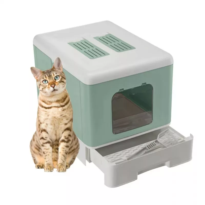 FERPLAST Sahara Green - kattenbak - 52 x 39 x 40cm