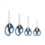 Kantoorschaar WEDO 989 7 rechte snede zwart blauw