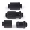 Alphacool ES D-Plug 25,5 mm G1/4 AG naar G1/4 AG - Deep zwart (17580)