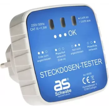 as - Schwabe 45100 stopcontacttester (45100)