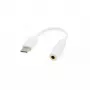Sbox 3,5 mm bus -> USB-C stekker AD.TYPEC-3,5mm