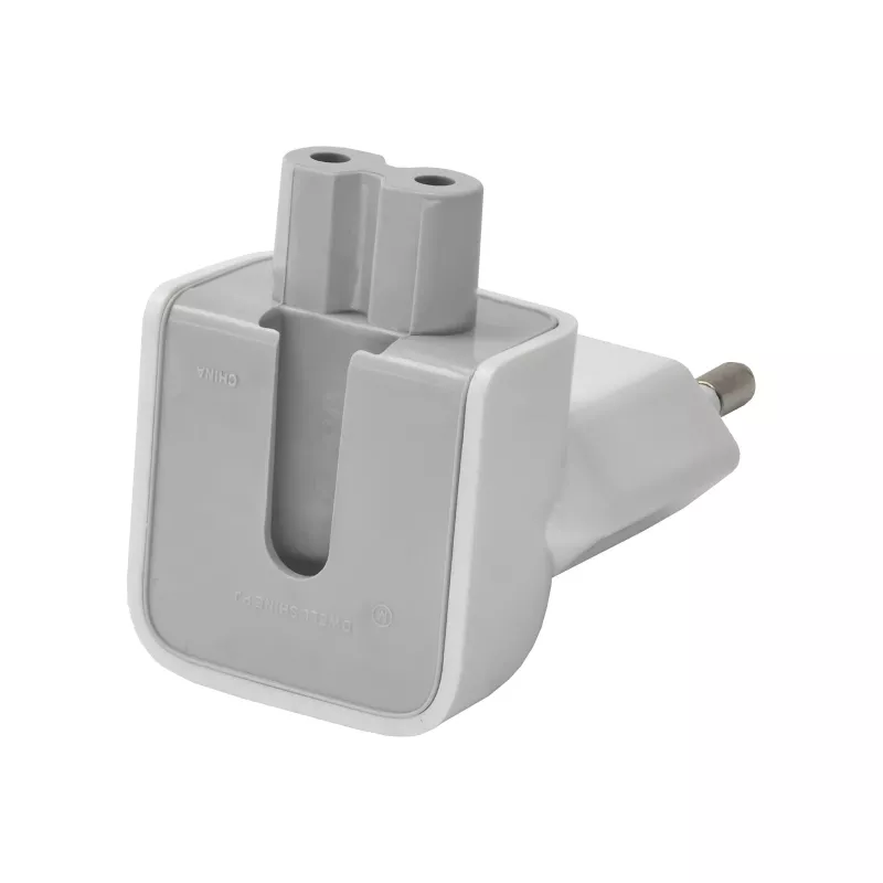 Akyga AK-AD-60 EU-vervangstekker CEE 7/16 naar IEC C7, wit
