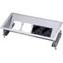 Inbouwdoos Type F Kindermann 5301170000 Zwart Zilver