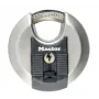 Discus hangslot MASTER LOCK 70 mm Excell roestvrijstaal, afgedekte beugel, verschillend sluitend