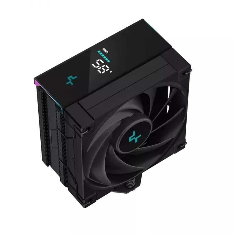 DeepCool AK400 DIGITAL processor-luchtkoeler 12 cm zwart 1 stuk