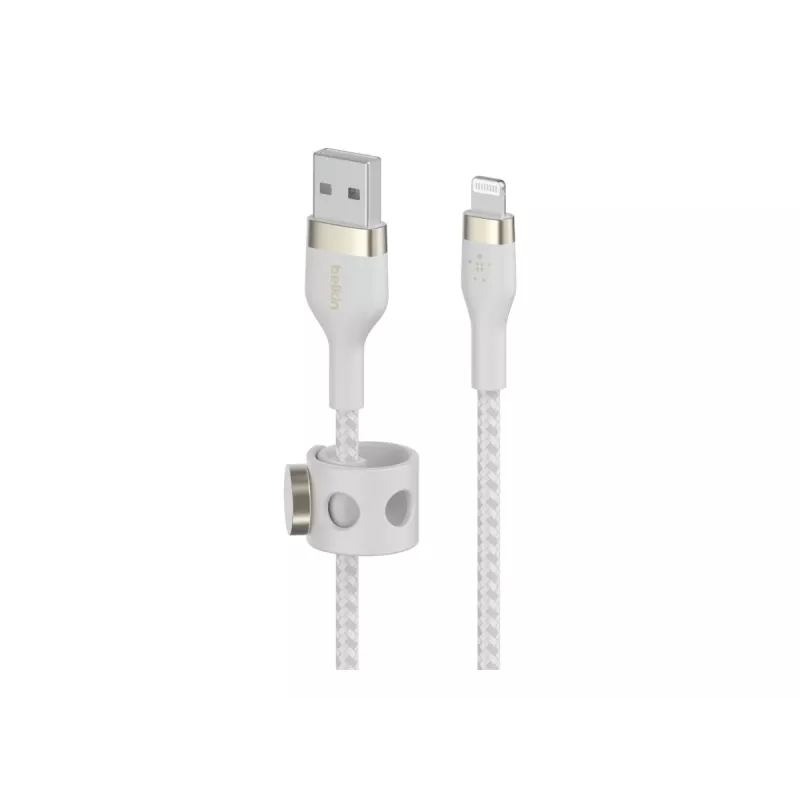 Belkin BOOST CHARGE - Lightning-kabel - USB mannelijk naar Lightning mannelijk - 3 m - wit - voor Apple iPad/iPhone/iPod (Lightning)