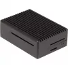 Aluminium behuizing voor Raspberry Pi 4 B (zwart (mat))