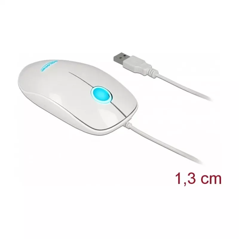 Muis DeLOCK 12537 USB Type-A optisch 1200 DPI