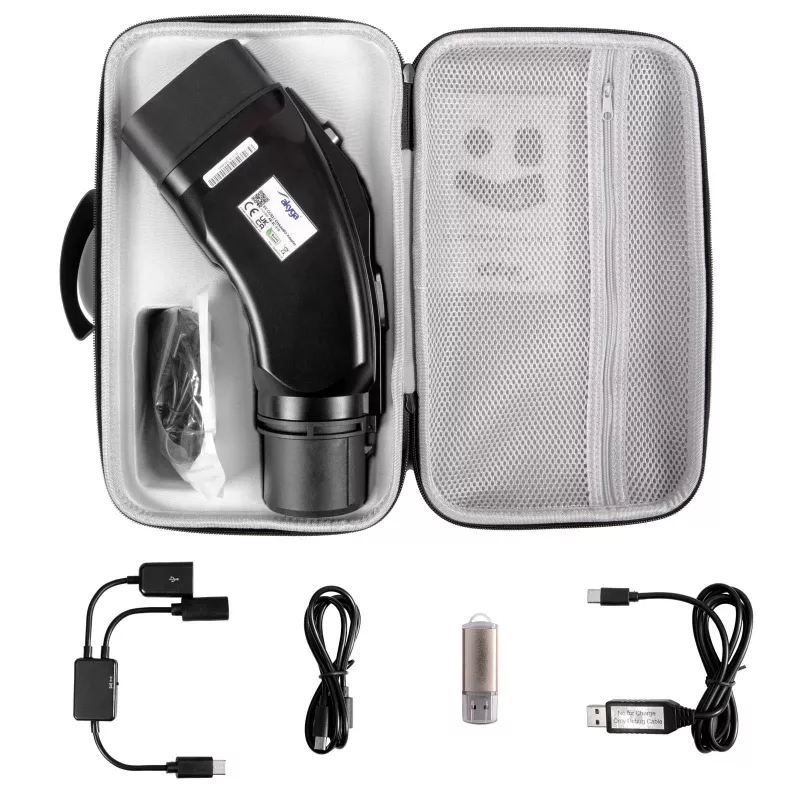Akyga AK-SC-E18 CCS2 / CHAdeMO EV DC-snellaadadapter 1000V DC 250A