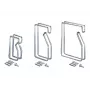 Rittal DK 7112.000 kabelgeleidingsring, 43x85 mm