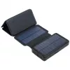 PowerNeed ES20000B opvouwbaar zonnepaneel met powerbank, 9 W, 20000 mAh, Li-Poly, 2x USB 2 A, zwart