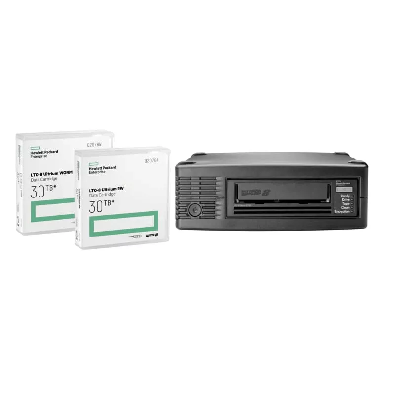 Hewlett Packard Enterprise HPE Ultrium WORM datacartridge - LTO Ultrium WORM 8 - 12TB / 30TB - etiketten - groen (Q2078W)
