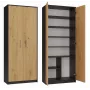 Topeshop OLIV 2D ANT/ART KPL boekenkast