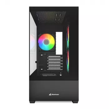 PC-behuizing Sharkoon MK6 RGB midi tower wit